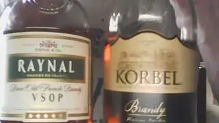 Raynal VSOP vs. Korbel California Brandy