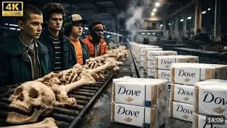Inside the soap factory 🏭 | From animal bones to dove soap ( full video)