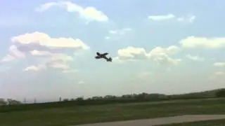 VR EyeDoc's First Flight of My Wattaplane 55-in Yak-54
