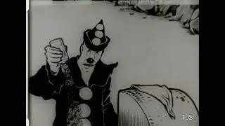 Koko's Storm (Inkwell Studios, 1925) with Koko the Clown