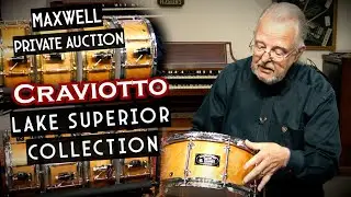 Craviotto Timeless Timber Lake Superior Collection Snare Drums - Private Auction