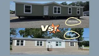 AFFORDABLE vs. LUXURY mobile homes! 