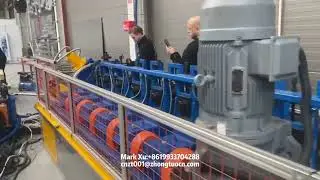 Zhongtuo Solar struct roll forming machine for Poland customer