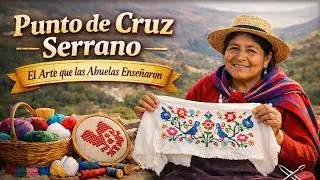 Punto de Cruz Bordado: el arte que las abuelas enseñaron con las manos #culturazacatecana