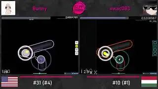 【osu!EZPPFarm Duel】Bunny vs swac083 | Panda Eyes - ILY [Ciyus Miapah's Extra]