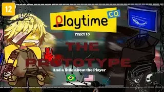 Poppy Playtime React To The Prototype |🇧🇷//🇺🇲| |Chapter 5| |Poppy Playtime| //GCRV 