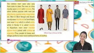 Ch 8 | Spirit Books of Education | SST | Class 03 | We Wear  |  For children