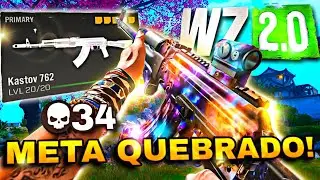 *ESQUEÇA TUDO* KASTOV 762 É AGORA A MELHOR ARMA DO JOGO! META #TOP1 MELHOR CLASSE KASTOV 762 WARZONE