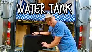 HOW TO Install A Water Tank into a RV Campervan Conversion