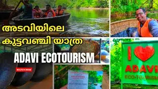 അടവിയിലെ കുട്ടവഞ്ചി യാത്ര | Adavi Eco Tourism | Pathanamthitta tourist places | Kerala tourism 