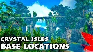 Top 3 PvP Base Locations on Crystal Isles | Ark Survival Evolved