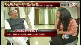 GST One Year On: Sushil Modi Excluisve