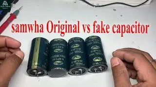 #samwha Capacitor for amplifier | identify original  #capacitor #fake