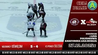 Wojownicy Oświęcim - KS Power Silesia || Skrót Meczu || 1 Liga PALH