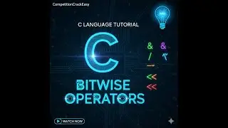C Language Tutorial-12 | Bitwise Operators