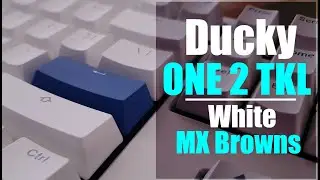Tech  ►  Ducky One 2 TKL | White | Brown Switches - Review