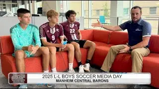 2025 L-L League Boys Soccer Media Day -- Manheim Central Barons (8-6-25)