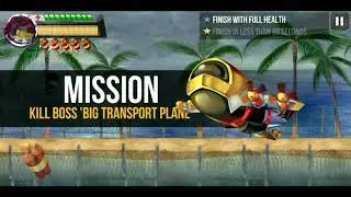 Ramboat 2 Region 7 Boss Battle Big Transport Plane