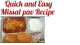 Kolhapuri Missal pav#simple and easy#food#homemade#recipe #cooking#quick recipe 