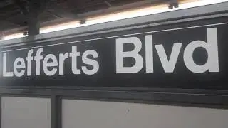 State of the track Ozone Park-Lefferts Boulevard A train