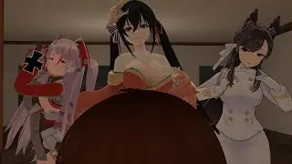 The HAPPIEST One - Taihou vs Prinz Eugen vs Atago
