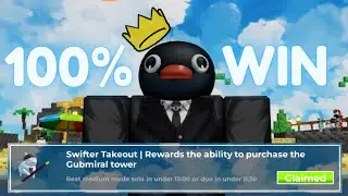 GUBBY TOWER DEFENSE SWIFTER TAKEOUT (100% win rate)