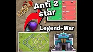 Anti 2 star war base for cwl | TH13 | Clash of clans | CLASHING VIPER.
