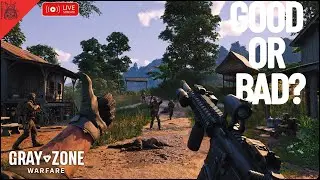 Is Gray Zone Warfare tactical shooter better than Tarkov? First time gameplay #grayzonewarfare