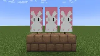 How To Make A Bunny Banner In Minecraft