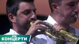 Nastup trubačkog orkestra Željka Stefanovića i Aleksandra Petronijevića, Arilje / Guča 2022