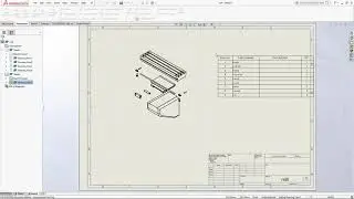 SolidWorks 54 Assembly Drawing