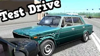 City Car Driving - Passenger Car (Lada) Test Drive Ended by an Accident