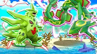 MINECRAFT PIXELMON SMP #11 | GIẢI ĐẤU POKEMON TO&Agrave;N THẾ GIỚI, HO&Aacute; MEGA TYRANITAR ĐẤU RAYQUAZA