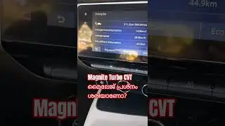 Nissan Magnite Turbo CVT Mileage Issue