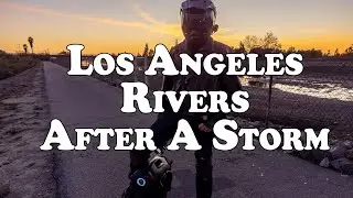 Southern California Rivers after a rain storm