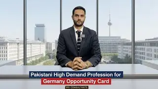 Pakistani High Demand Professions  for Germany Opportunity Card