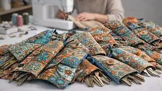 Подсмотрела эту идею в модном магазине и поставила домашнее производство на поток. По 50 штук в день