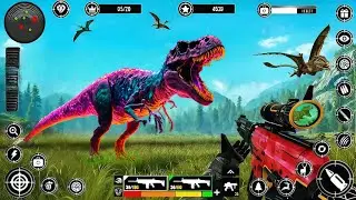 Wild Dinosaur Game | Dinosaur Hunter Game 3D &ndash; Android Gameplay