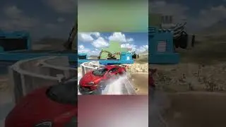 Unbelievable 🤯 McLaren Drifting at Edge 🔥 Forza Horizon 5 #shorts