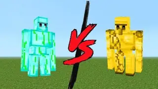 diamond golem vs gold golem