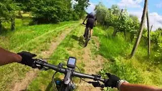 Valtenesi up and down trail #mtb #mountainbike  #gardalake #valtenesi