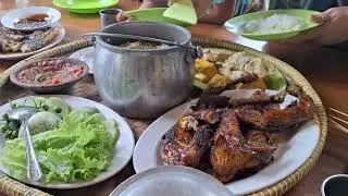 Ayam Bakar, Gurame Bakar, Sate Kambing, Nasi Liwet Rumah Makan Cendolan Jalan Setu Bekasi