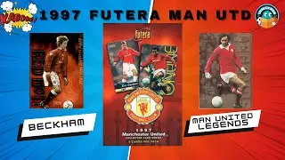 DAMN WHAT A PAIN!!🤔 1997 FUTERA MANCHESTER UNITED #sportscards #unboxing #manutd #beckham #1997