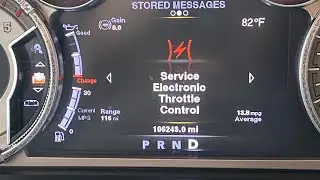 Ecodiesel boost leak inspection - one of several causes for &ldquo;service electronic throttle&rdquo; message