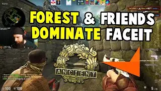 f0rest, olof, GeT_RiGhT, friberg & lekr0 DOMINATE ANCIENT FACEIT 🔥