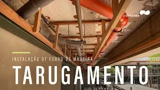 Forro Ripado - Boa estrutura é muito importante #tarugamento #instalação