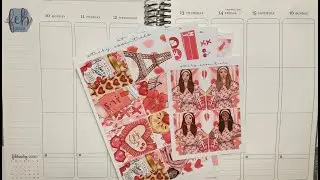 Plan with Me ☁︎ Mon Cherry (Sticky Essentials)