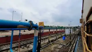 Aurangabad ( Sambhaji nagar ) station departure || 17618 nanded-csmt tapovan exp
