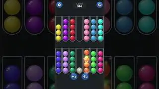 Ball Sort by Infinite Joy: Levels 984, 985