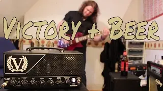 Victory V30 - Cracking Open a Beer and Checking Out Some Tones.. Cheers!